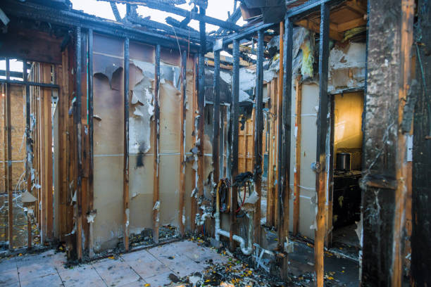 Professional Fire Damage Removal technician working in Kings Bay Base, GA